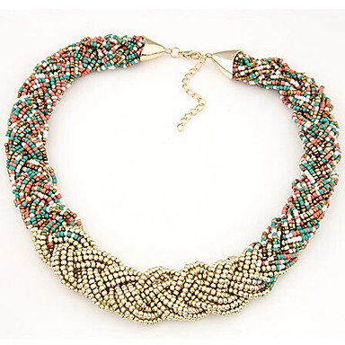 Female beaded necklace fashion jewelry necklace