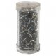 Bugle beads, colorful 498-12 mm