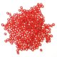 Red beads 2 mm 15 g