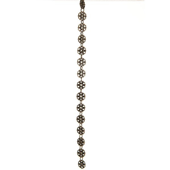 Fashion strung beads, bronze ox flower