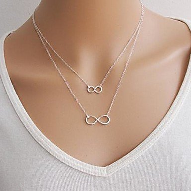 Female pendant necklace double layered necklace women necklace fashion jewelry