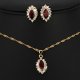 Jewelry Set Retro Party Work Casual Elegant Gold Plated Earrings Jewelry Party