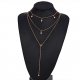 Layered necklace long necklace female fashion jewelry necklace