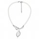 Female long necklace retro fashion diamond jewelry silver necklace