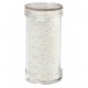 Seed beads, pearl white - Size 8