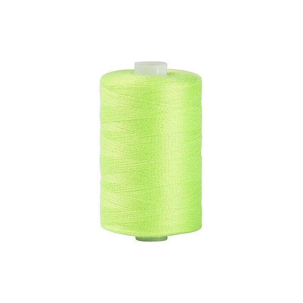 Polyester thread, green, one thousand meters