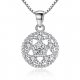 Women cubic zirconia pendant necklace jewelry classic