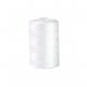 Polyester thread, White, one thousand meters