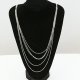 Women crystal necklace woman long necklace fashion jewelry