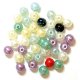 Multicolor pearl beads 5 mm 7 g