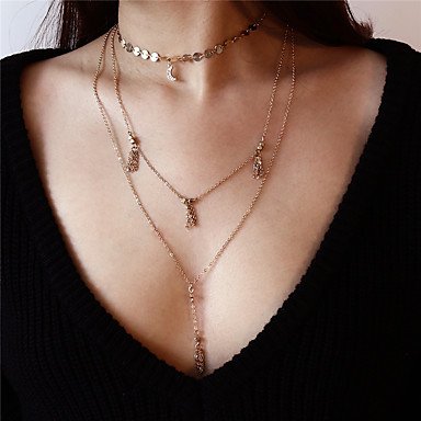 Layered necklaces layered necklace female multi-layer fashion jewelry necklace, long necklace