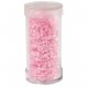 Bugle beads, pearl pink - 2.5 mm