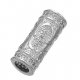 Imitation Jewelry beads DIY silver alloy diamond bead 0.5 cm cylinders DIY bracelets necklaces