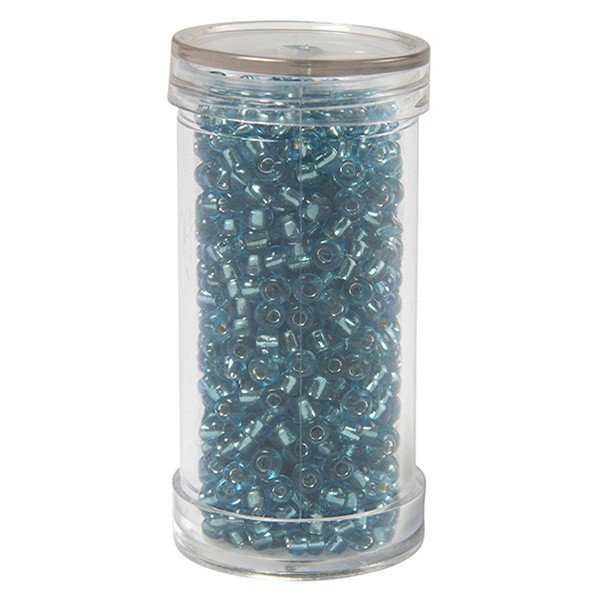 Seed beads, blue sky, Size 8