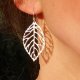 Women earrings, simple style, fashion, silver, titanium steel daily casual