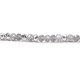 Half-silvered crystal beads 24