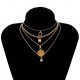 Layered necklaces layered necklace women retro fashion jewelry necklace