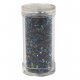 Bugle beads, colorful 409-2.5 mm