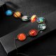 Women Zodiac beaded necklace color luminous necklace jewelry