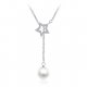 Women cubic zirconia pendant necklace small necklace jewelry