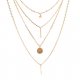 Layered necklace female fashion jewelry necklace