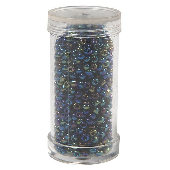 Seed beads, colorful 498- size 8