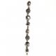 Fashion strung beads, Shambhala black