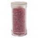 Bugle beads, pearl red - 2.5 mm