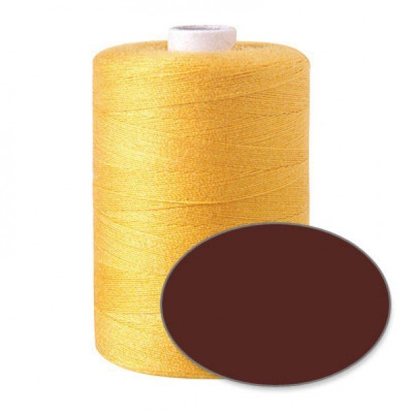 Polyester thread, Brown Thousand, Meter