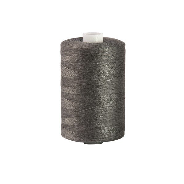 Polyester thread, gray Thousand, Meter