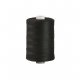 Polyester thread, black Thousand, Meter