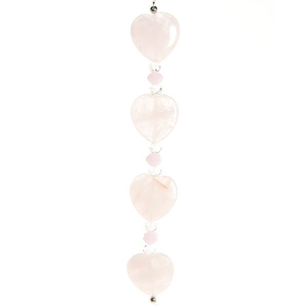 Fashion strung beads, light pink string of love stone