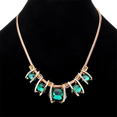 Women elegant geometric pendant necklace fashion jewelry necklace