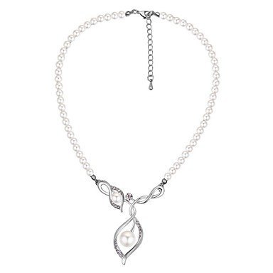 Female long necklace retro fashion diamond jewelry silver necklace