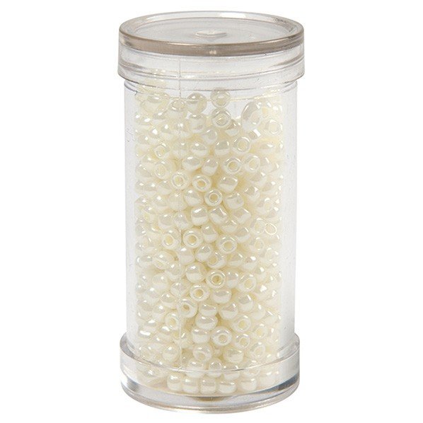 Seed beads, pearls Ivory- Size 8