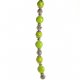 Fashion strung beads, rhodium Vail