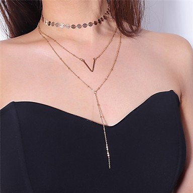 Women hierarchical multi-layer necklace female jewelry necklace, long necklace