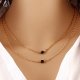 Layered necklace female fashion jewelry necklace