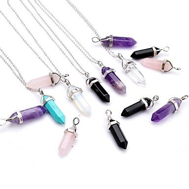 Women synthetic crystal necklace turquoise necklace fashion jewelry