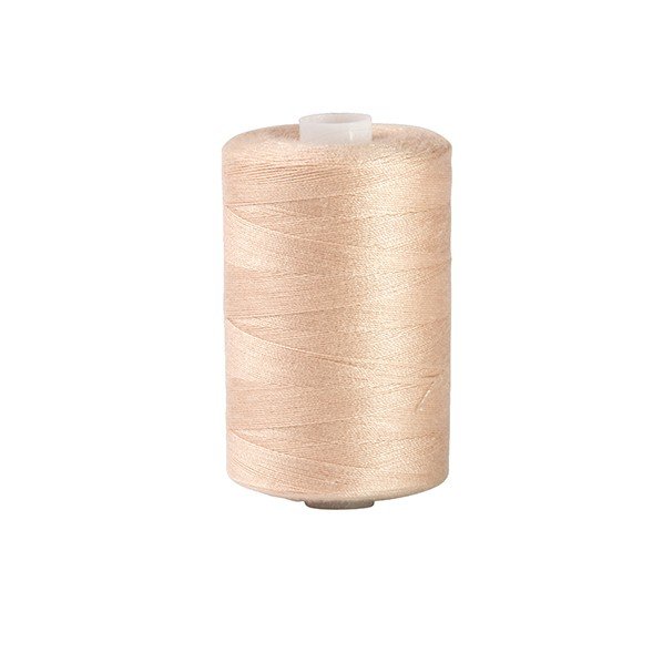 Polyester thread, apricot Thousand, Meter