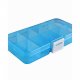 Jewelry boxes, fashion, white, blue, orange 12.5 cm 6.2 cm 2 cm for women